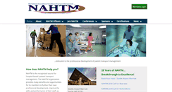 Desktop Screenshot of nahtm.org